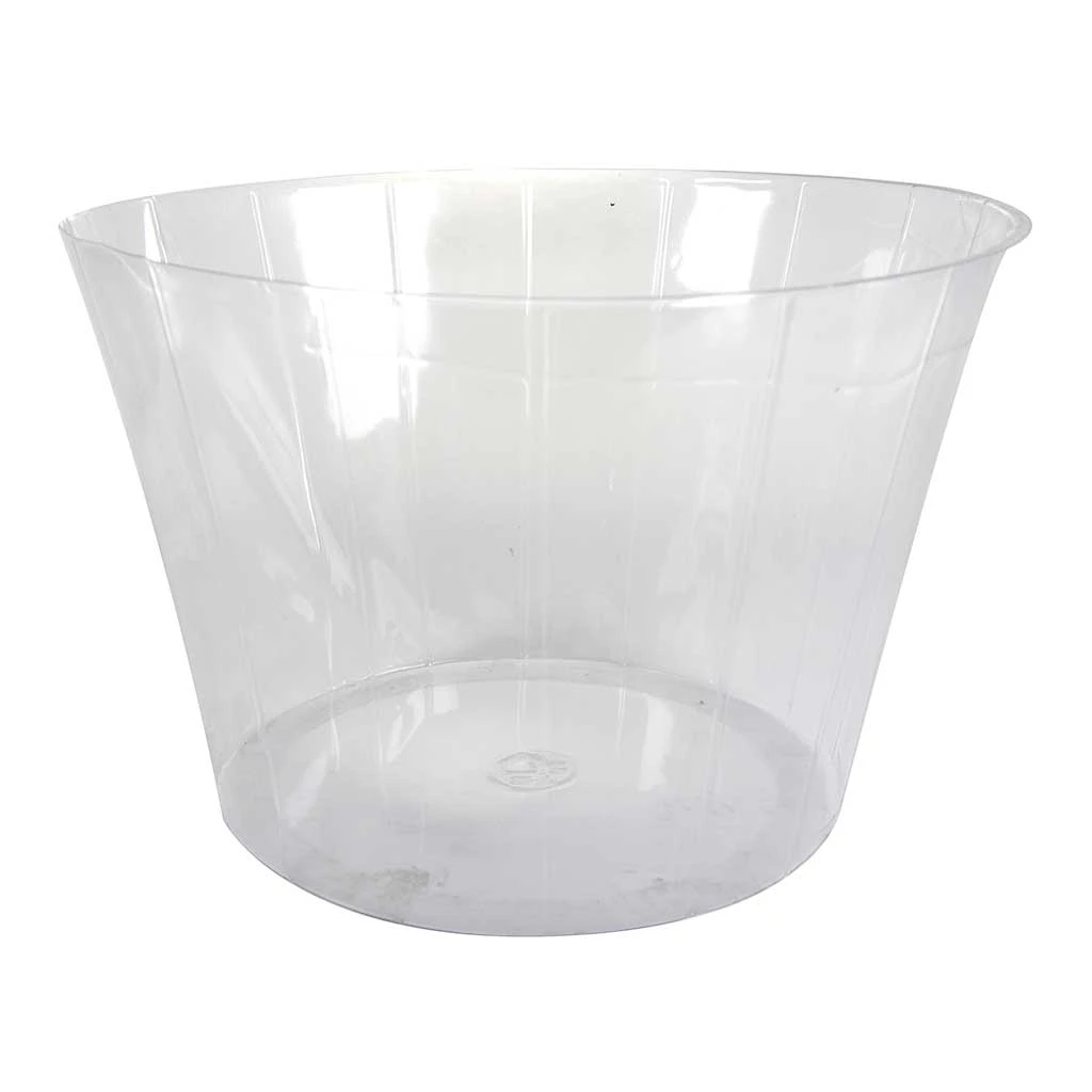 Plant Pot Inlay Liner - Clear - 36 X 30cm 1 Plant Pot Inlay Liner - Clear - 36 X 30cm