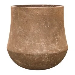Polystone Coated Darcy Planter - Rock -Garden Potted Plant Shop Polystone Coated Darcy Planter Rock Small