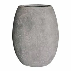 Polystone Coated Plain Balloon Planter - Raw Grey 12 Polystone Coated Plain Balloon Planter - Raw Grey -Garden Potted Plant Shop Polystone Coated Plain Balloon Planter Raw Grey 52x68cm