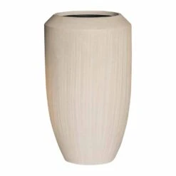 Polystone Coated Plain Coppa Planter - Natural 11 Polystone Coated Plain Coppa Planter - Natural -Garden Potted Plant Shop Polystone Coated Plain Coppa Planter Natural 48x80cm