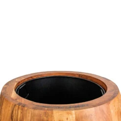 Quinn Tall Planter - Natural 18 Quinn Tall Planter - Natural -Garden Potted Plant Shop Quinn Tall Planter Natural DETAIL 4