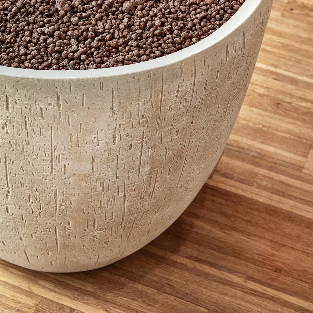 Raindrop Egg Planter - Stone 2 Raindrop Egg Planter - Stone - Image 2