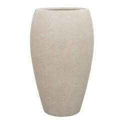 Raindrop Tall Balloon Planter - Stone -Garden Potted Plant Shop Raindrop Tall Balloon Planter Stone 53cm