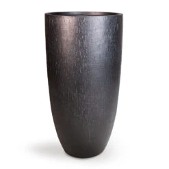Raindrop Tall Vase Planter - Anthracite 8 Raindrop Tall Vase Planter - Anthracite -Garden Potted Plant Shop Raindrop Tall Vase Planter Anthracite 42x79cm 1