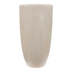 Raindrop Tall Vase Planter - Stone -Garden Potted Plant Shop Raindrop Tall Vase Planter Stone 42cm