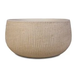 Ryan Plant Bowl - Sand Gold
