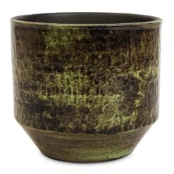 Sanna Plant Pot - Moss Green -Garden Potted Plant Shop Sanna Plant Pot Moss Green 15x13cm