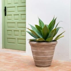 Treasure Selena Planter - Chalk Beige 11 Treasure Selena Planter - Chalk Beige -Garden Potted Plant Shop Treasure Selena Planter Chalk Beige Lifestyle 1