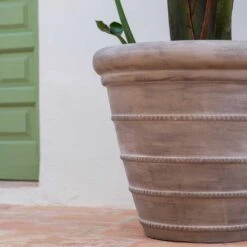 Treasure Selena Planter - Chalk Beige 13 Treasure Selena Planter - Chalk Beige -Garden Potted Plant Shop Treasure Selena Planter Chalk Beige Lifestyle 2